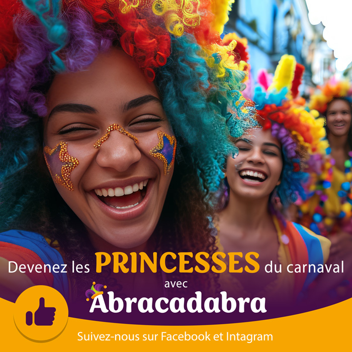 Abracadabra : Devenez les princesses du Carnaval avec Abracadabra