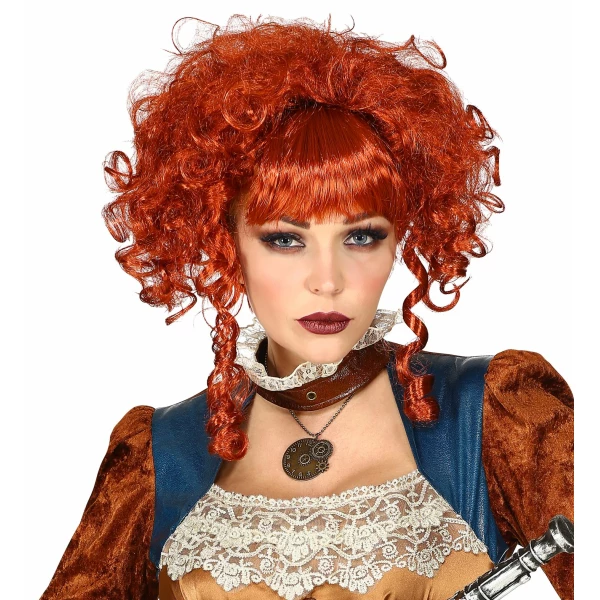 PERRUQUE STEAMPUNK VICTORIENNE en boîte – Image 3