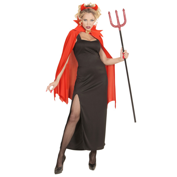 DEMON robe, cape, cornes