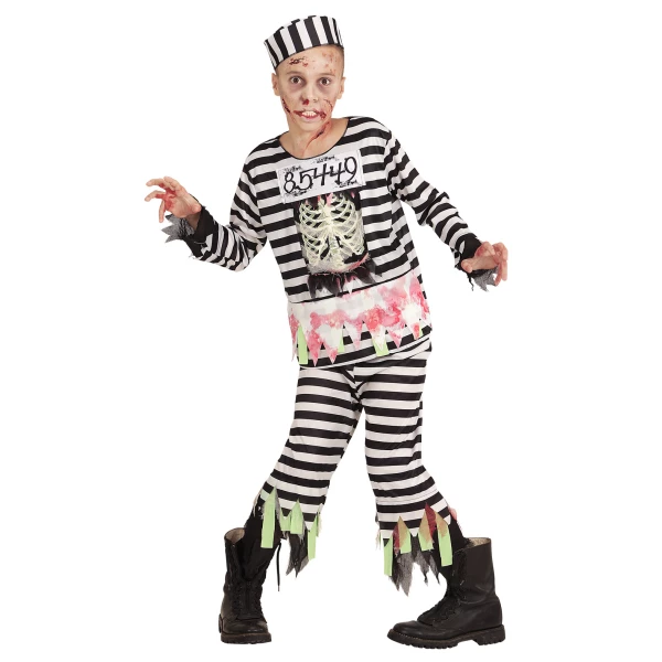PRISONNIER ZOMBIE casaque, pantalon, chapeau