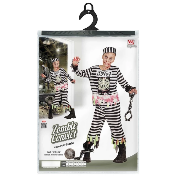 PRISONNIER ZOMBIE casaque, pantalon, chapeau – Image 3