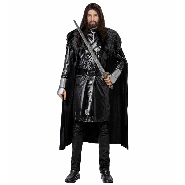 CHEVALIER SOMBRE casaque avec armoiries & cape, ceinture