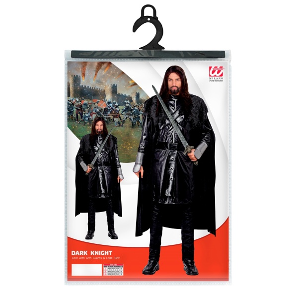 CHEVALIER SOMBRE casaque avec armoiries & cape, ceinture – Image 2