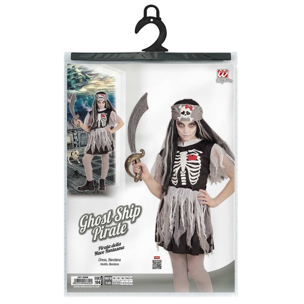 FANTOME BATEAU PIRATE tunique, bandana – Image 3