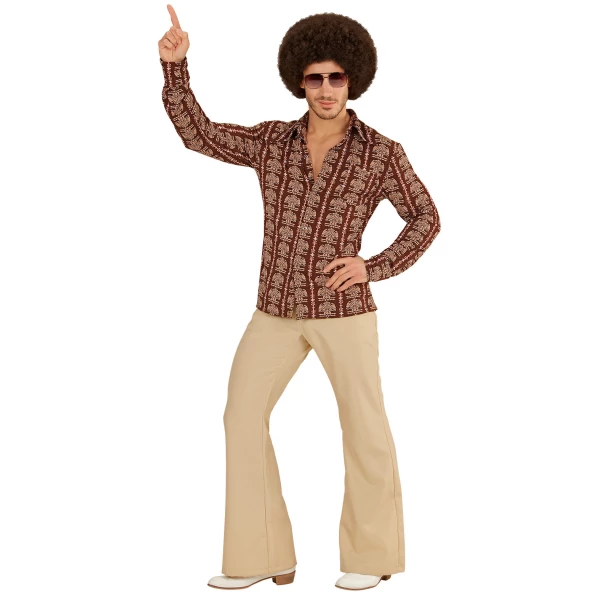 CHEMISE HOMME ANNEES 70 old school