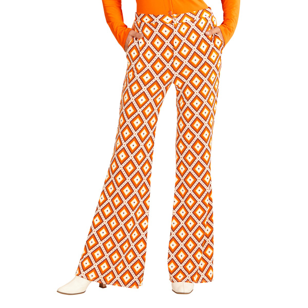 PANTALON FEMME ANNEES 70 rhombus