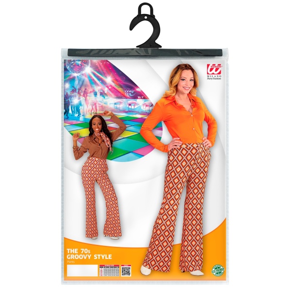 PANTALON FEMME ANNEES 70 rhombus – Image 5