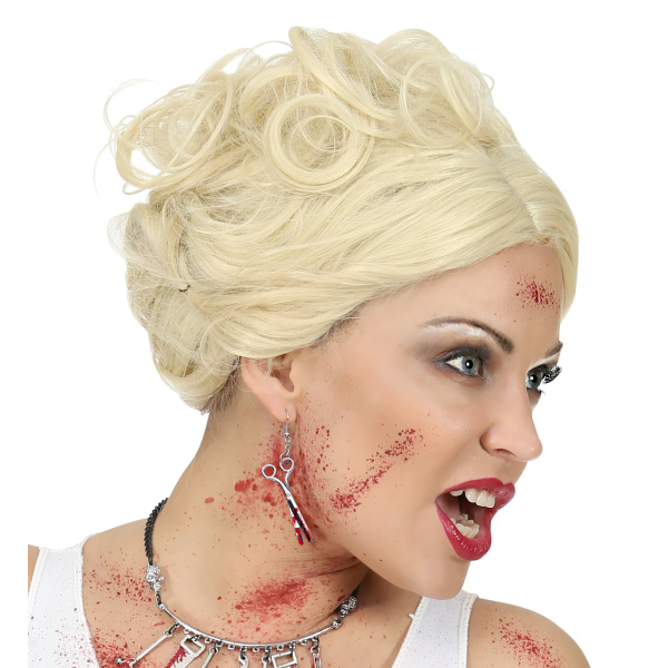 Paires de BOUCLES D'OREILLES CISEAUX SANGLANTS – Image 2