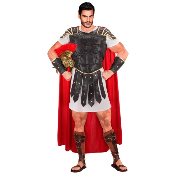 CENTURION ROMAIN robe avec armure, bracelets, cape, casque – Image 2