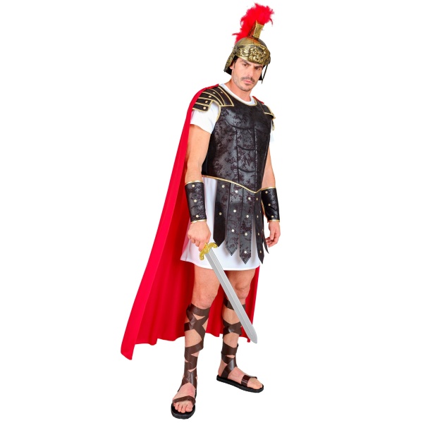 CENTURION ROMAIN robe avec armure, bracelets, cape, casque – Image 4
