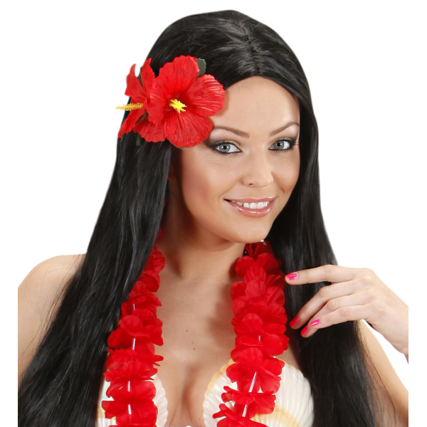 EPINGLE AVEC 2 FLEURS HIBISCUS 6 coul. – Image 2