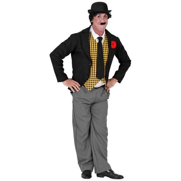 CHARLIE redingote avec broche fleur, fausse chemise avec gilet, pantalon, cravate – Image 2