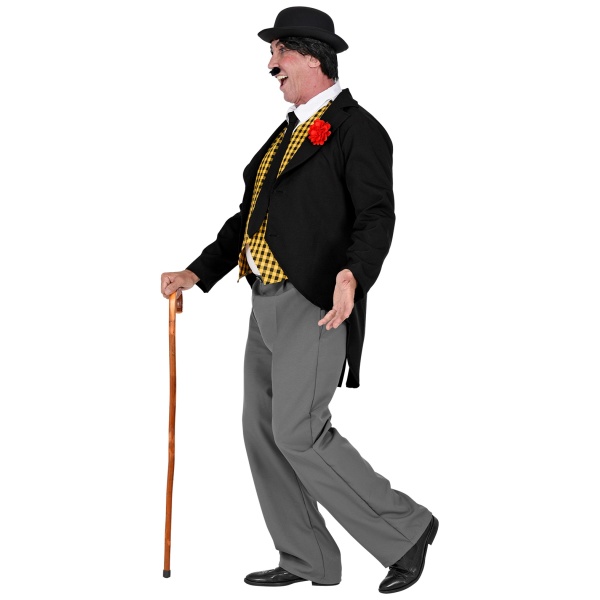 CHARLIE redingote avec broche fleur, fausse chemise avec gilet, pantalon, cravate – Image 3