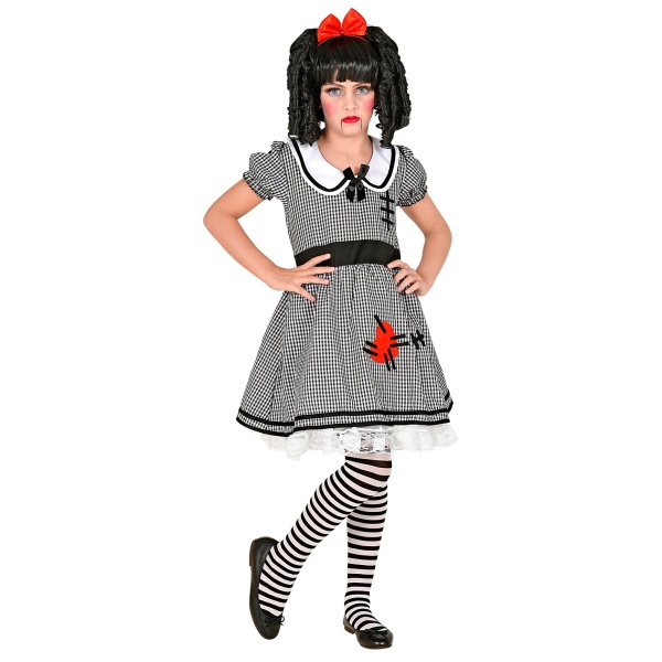 POUPEE robe avec jupon en crinoline, noeud pour cheveux – Image 2