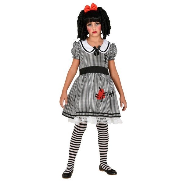 POUPEE robe avec jupon en crinoline, noeud pour cheveux – Image 3