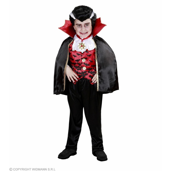 VAMPIRE chemise avec veste et jabot, cape avec col