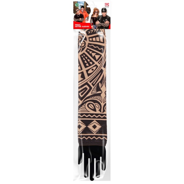 paire de MANCHES TATOUEES TRIBALES aspect naturel – Image 5