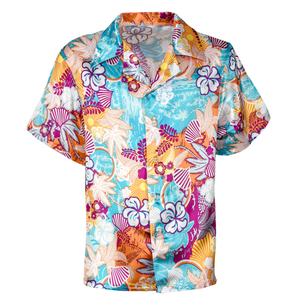 Satin CHEMISE HAWAIENNE – Image 3