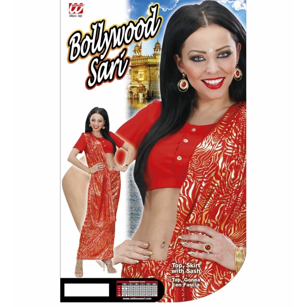 SARI INDIEN top, jupe avec bande – Image 3