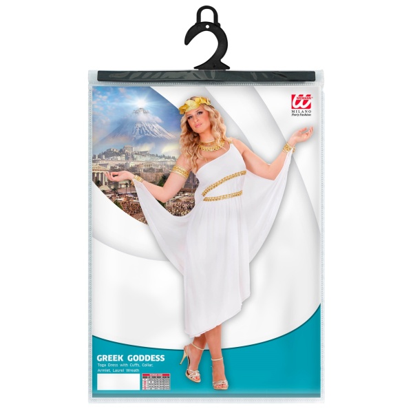 DÉESSE GRECQUE vêtement avec manteau et bracelets, collier, bracelet, couronne de laurier – Image 2