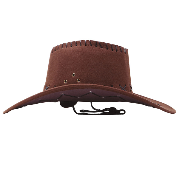 Chapeau de cow-boy brun – Image 4