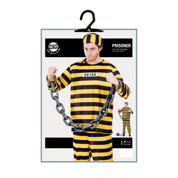 Prisonnier noir/jaune large – Image 3