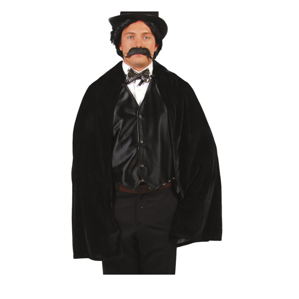 Cape en velour noire