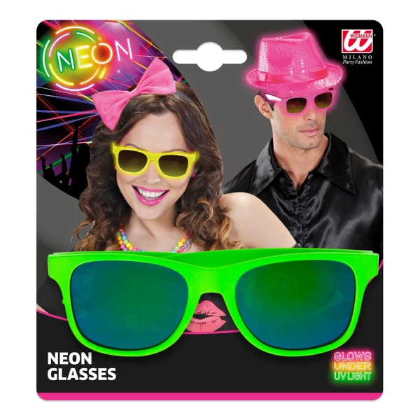 LUNETTES ANNEES 80 VERTES AVEC LENTILLES REVO – Image 4