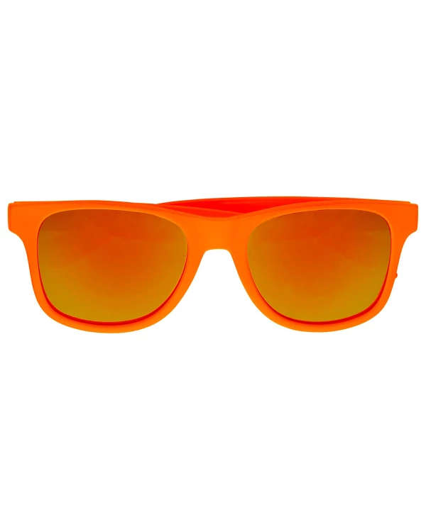 LUNETTES ANNEES 80 ORANGE AVEC LENTILLES REVO