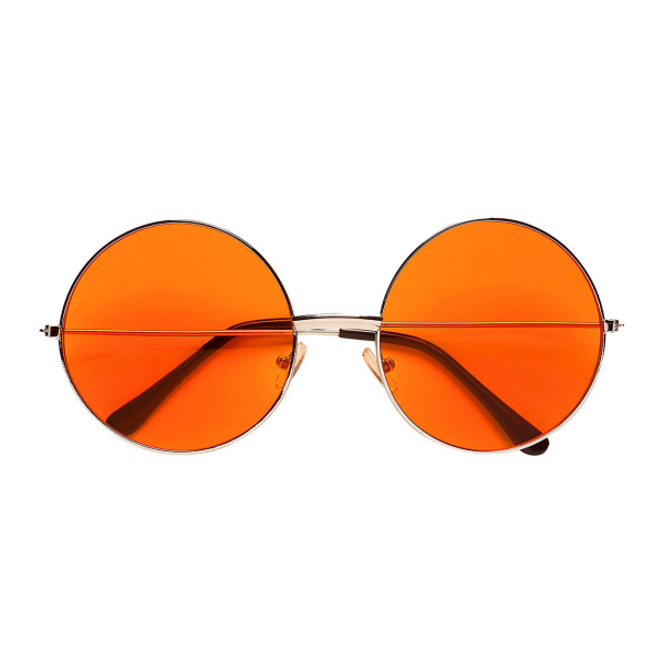 LUNNETTES ANNEES 70 AVEC LENTILLES ORANGES