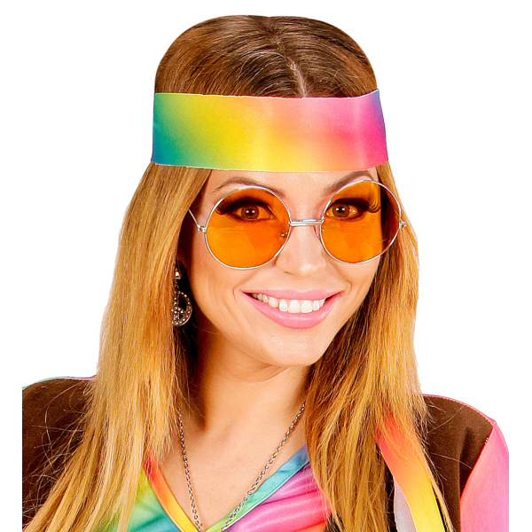 LUNNETTES ANNEES 70 AVEC LENTILLES ORANGES – Image 2