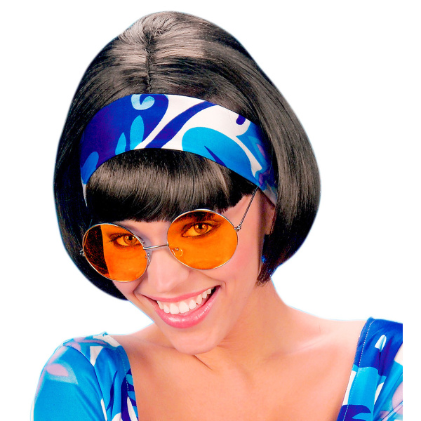 LUNNETTES ANNEES 70 AVEC LENTILLES ORANGES – Image 3