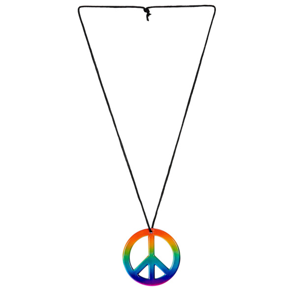 COLLIER HIPPIE ARC EN CIEL