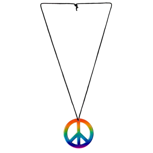 COLLIER HIPPIE ARC EN CIEL