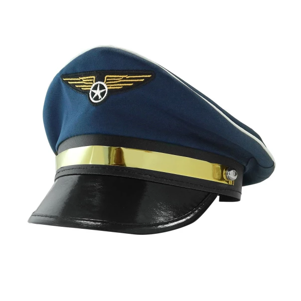 CASQUETTE DE PILOTE AJUSTABLE