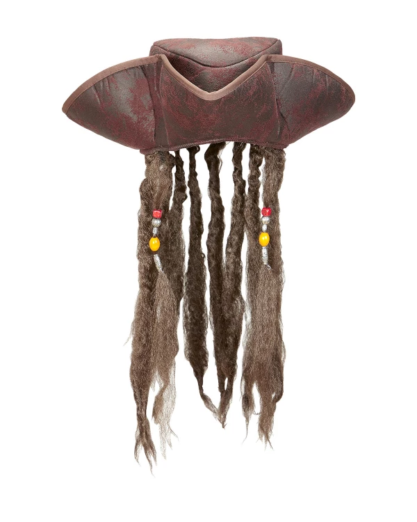 TRICORNE PIRATE SIMILI CUIR