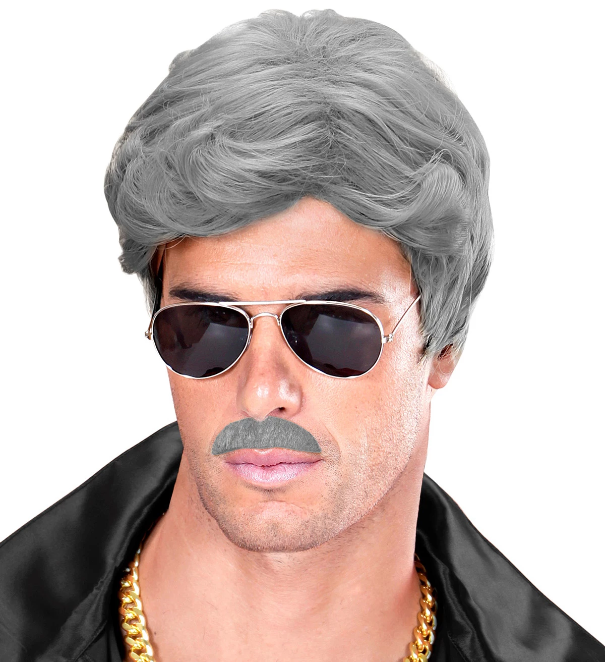 MOUSTACHE GRISE