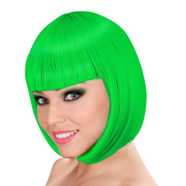 GREEN LOU LOU WIG in box
