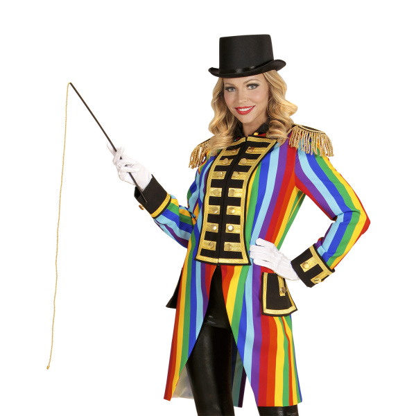QUEUE DE PIE DE PARADE ARC-EN-CIEL pour femme    S