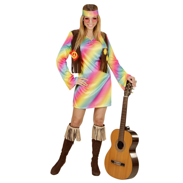 HIPPIE chemise avec veste,  tour de tête    L