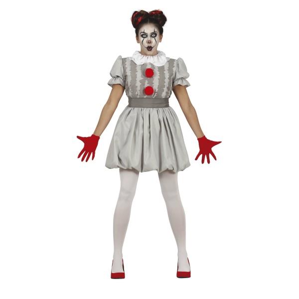 Clown gris Femme L