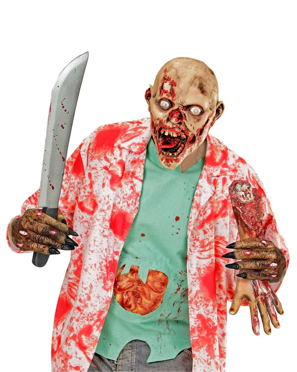 GANTS DE ZOMBIE en latex    1Size