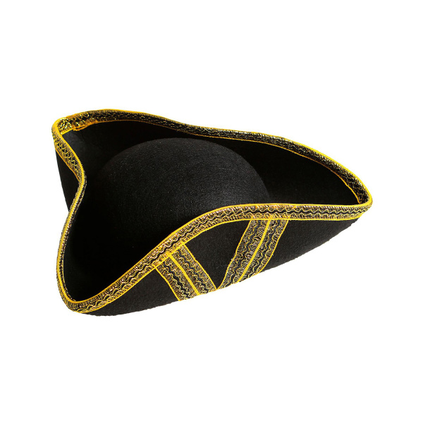 TRICORNE AVEC GARNITURE OR en feutre – Image 3