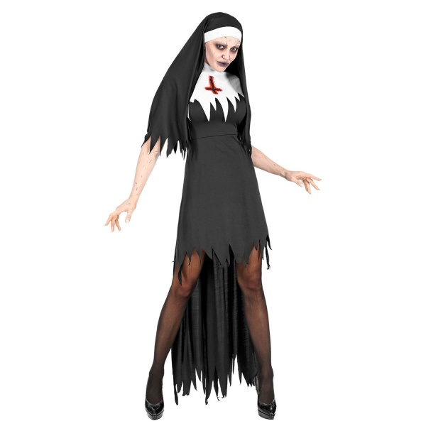 NONNE HORREUR robe avec jupon, coiffe    S – Image 2