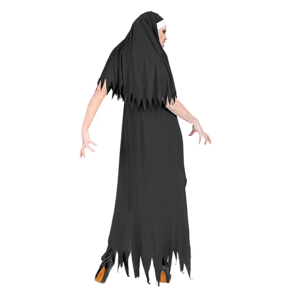 NONNE HORREUR robe avec jupon, coiffe    M – Image 3