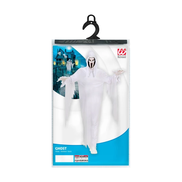 FANTOME tunique, masque avec capuche    158cm – Image 3