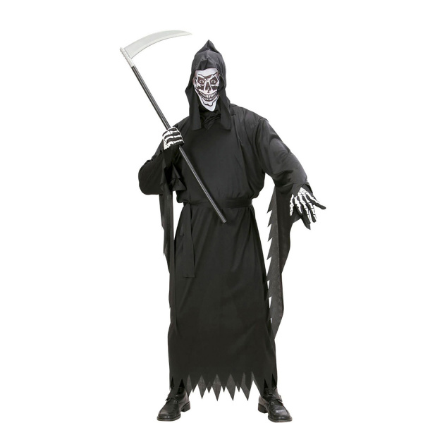 FAUCHEUR tunique, ceinture, masque avec capuche    M