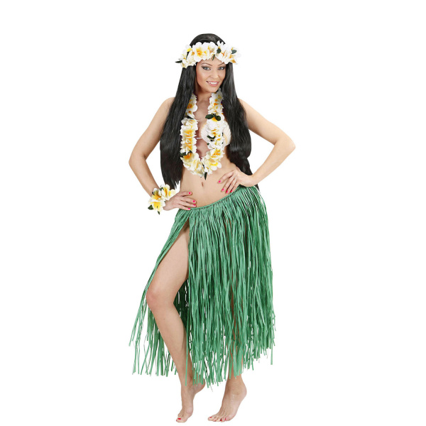 Set de LUXE WAIKIKI HAWAIEN collier, couronne, bracelet 6 coul. Ass. – Image 2