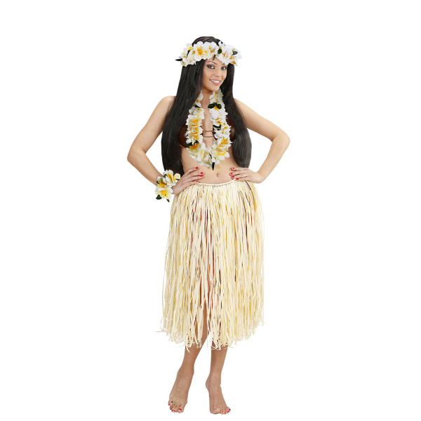 Set de LUXE WAIKIKI HAWAIEN collier, couronne, bracelet 6 coul. Ass. – Image 3