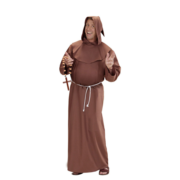 CAPUCIN tunique, capuche, ceinture    XL